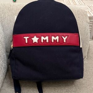 Tommy Hilfinger Navy & Red Backpack